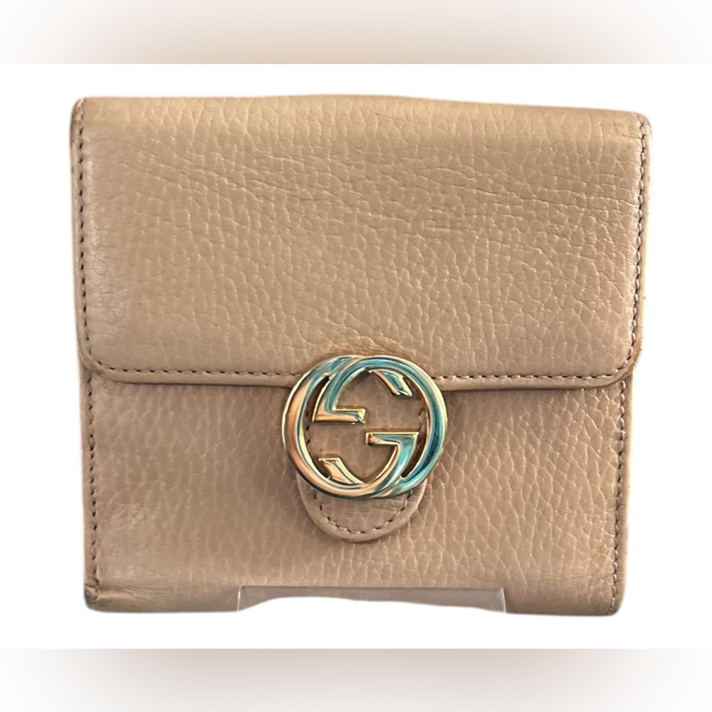 Gucci - Interlock GG Bifold Leather Wallet